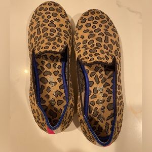Leopard Print Rothy’s Kids Size 2